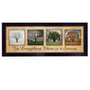 'There is a Season' by Lori Deiter, Ready to Hang Framed Print, Black Frame