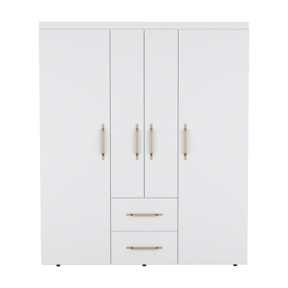 Armoire Elma, Bedroom, White