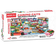Caring Cats 100 Piece Jigsaw Puzzle Play & Learn