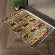 Nature's Nest GC_CBL3004 Multi 2 ft. x 3 ft. Lodge Area Rug