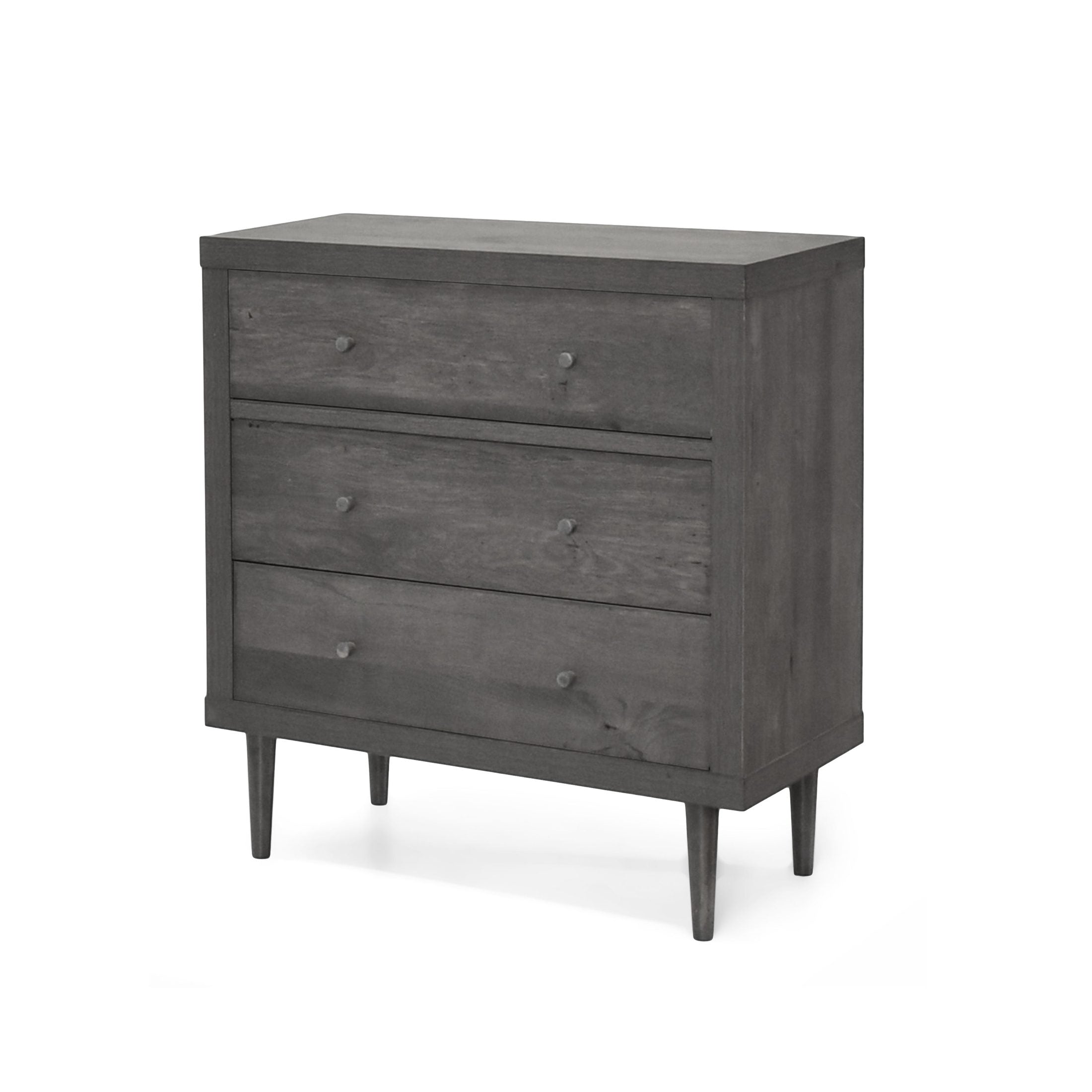 Nystrom Mid Century Modern 3 Drawer Chest