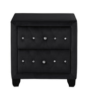 Sophia Modern style Night Stand Made With Wood In Black same asG150108575 (NJ inventory)