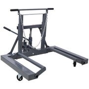 1,500 Lb. Capacity, Adjustable Height Dual Wheel Dolly for Large Trucks