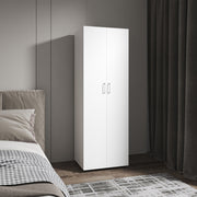 Barkley Slim Armoire,White