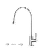 Modern Design Lead-Free Drinking Water Faucet, Brushed Nickel Finish, Stainless Steel & Brass