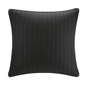 Cotton Quilted Euro Sham Black Euro Sham