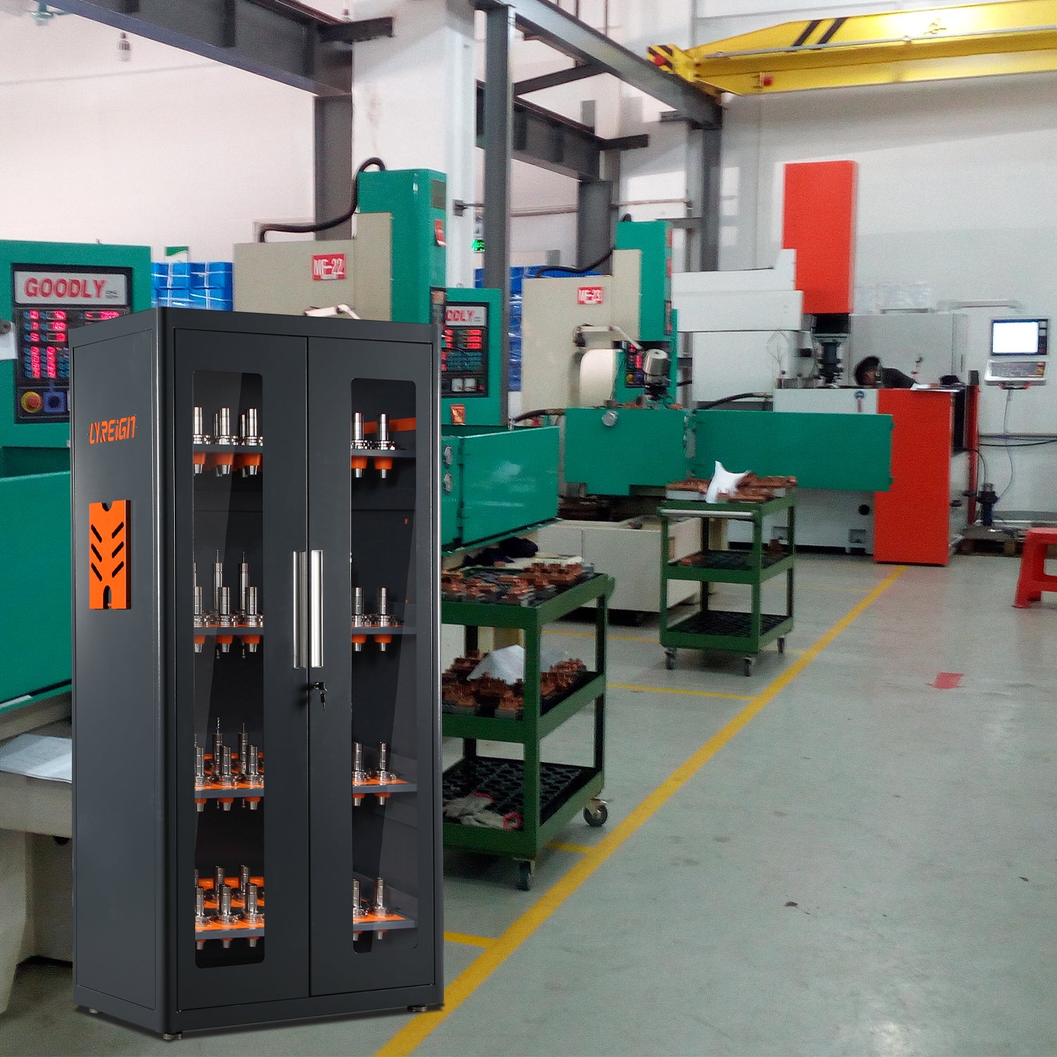 CNC tool cabinet CNC tool holder storage system BT50 tool cabinet