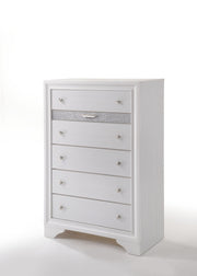 Naima White Finish Chest