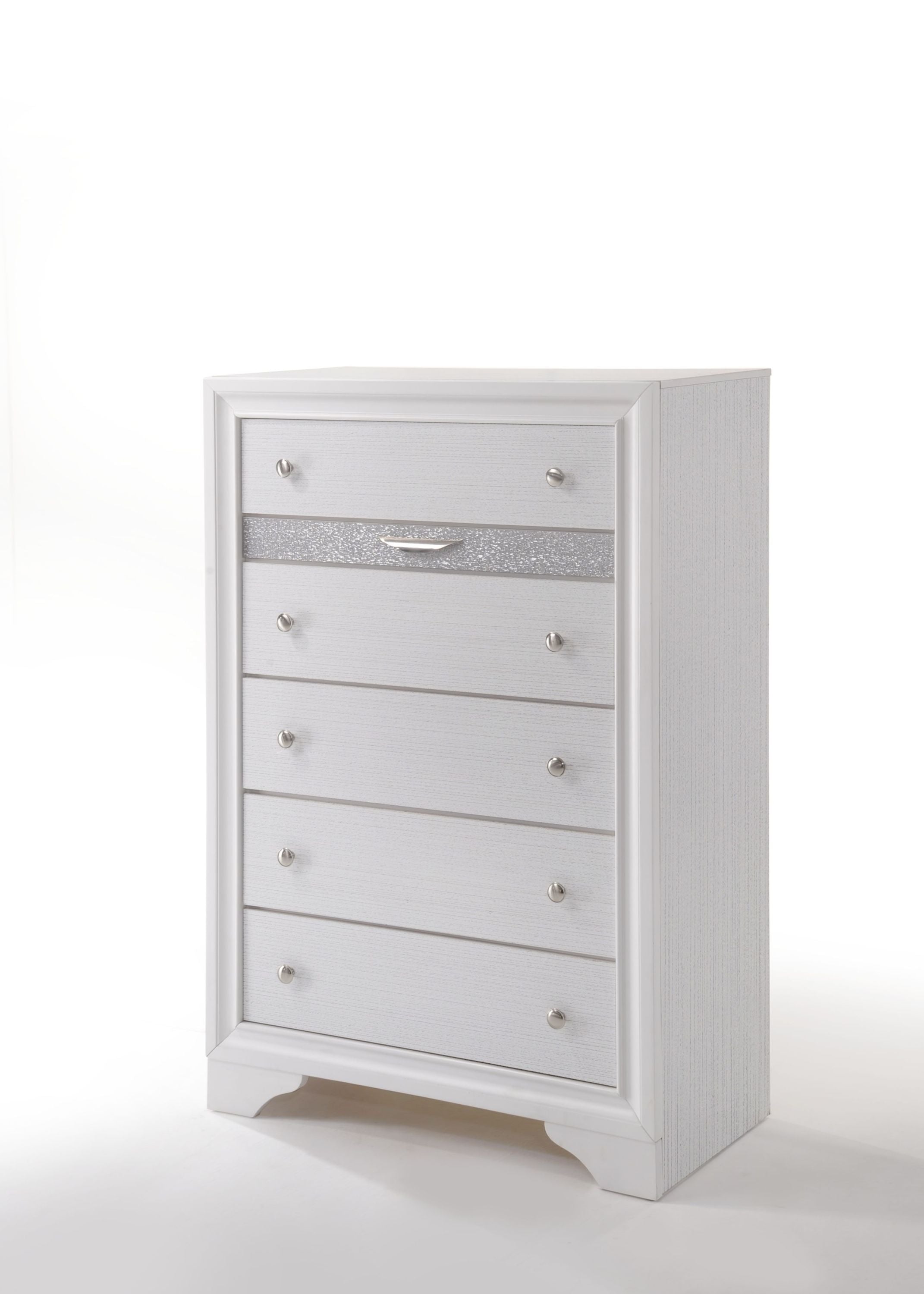 Naima White Finish Chest