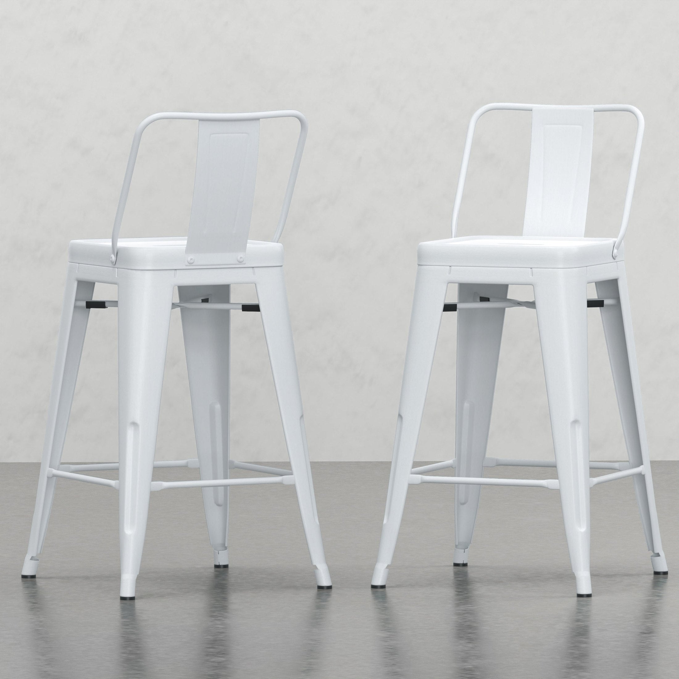 Keeley 24 inch Metal Counter Height Stool (Set of 2)