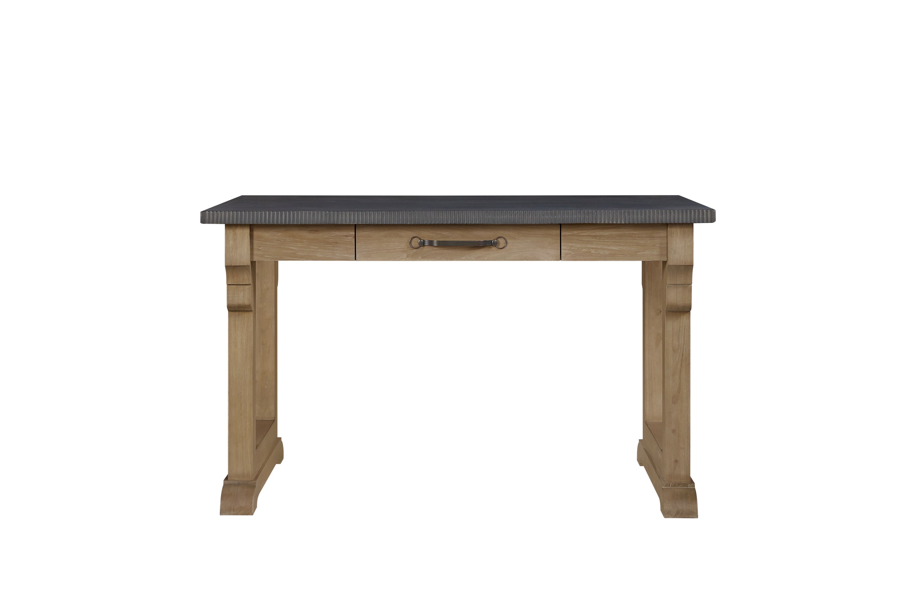 Cement Top Kitchen Island - Cashew