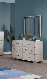 Orchest Gray Finish Mirror