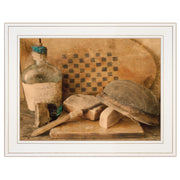 'Vintage Apple Cider' by Anthony Smith, Ready to Hang Framed Print, White Frame