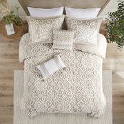Cotton Duvet Mini Set Taupe King