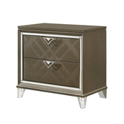 Skylar Dark Champagne Finish Nightstand
