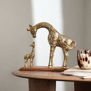 Decorative Giraffe Sculpture-Animal Figurine-11x4.5x11'