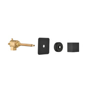 3/4' Cast Metal Volume Control Valve 3-Piece Extra High Flow Master Shower Volume Control
Adjustable brass handle valve body, 1 piece each on the left and right