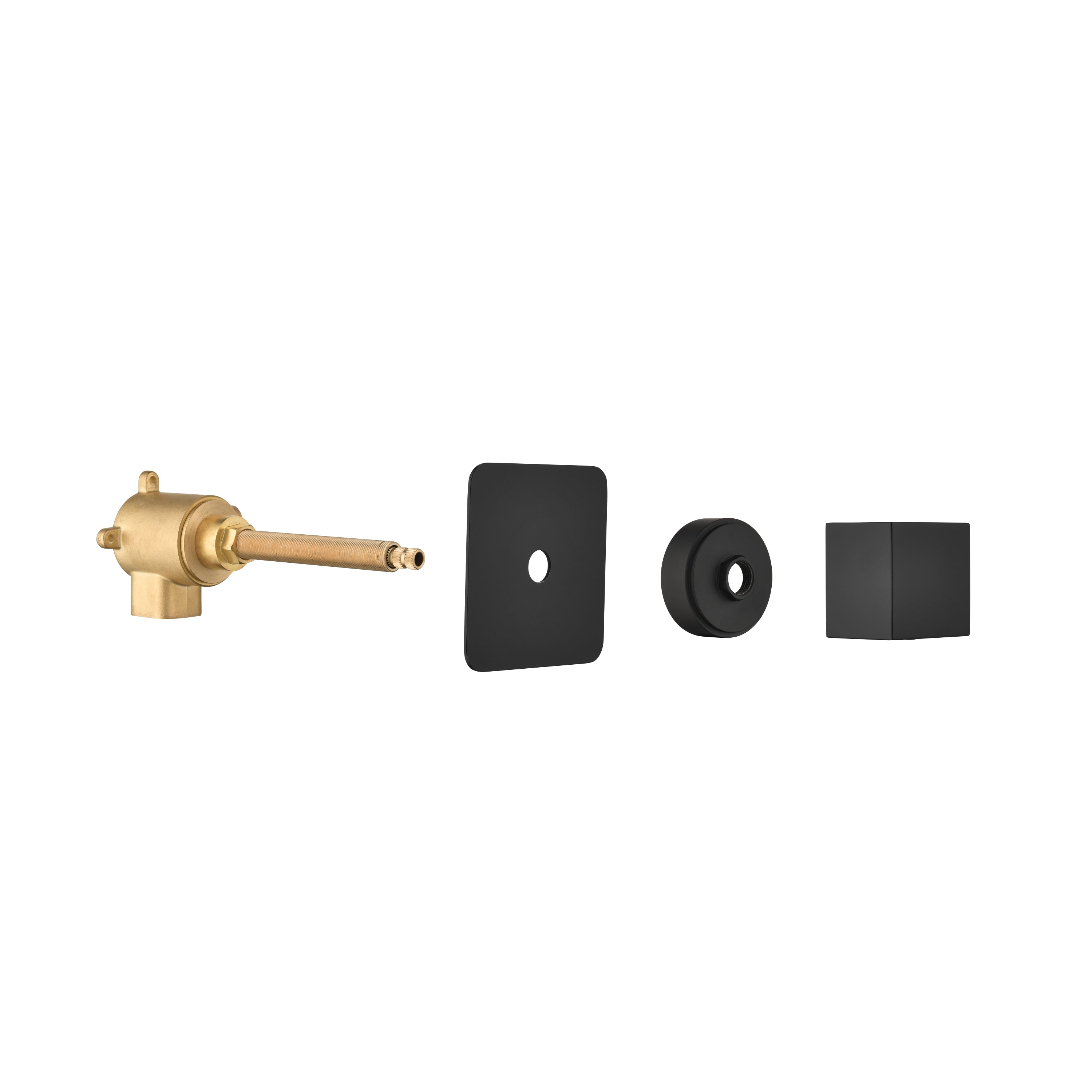3/4' Cast Metal Volume Control Valve 3-Piece Extra High Flow Master Shower Volume Control
Adjustable brass handle valve body, 1 piece each on the left and right