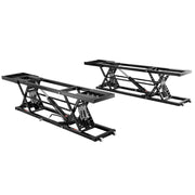 VEVOR Car Lift, 7,000 LBS Capacity Portable Car Lift, with Extended-Length Plates, 26.8' Max. Height, Heavy-duty Carbon Steel Truck Lift with 120V Power Unit, Auto Car Jack Lifts for Home Garage Shop