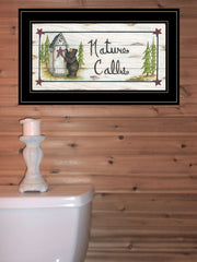 'Nature Calls' by Mary Ann June, Ready to Hang Framed Print, Black Frame