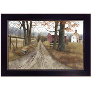 'The Road Home' by Billy Jacobs, Ready to Hang Framed Print, Black Frame