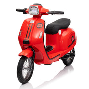 24V 250W Powerful Electric Scooter W/12' Air-Filled Tires,Hand Accelerator & Brake,Dual Rear Suspension,High/Low Speed,MP3 Player with Bluetooth,Slow Start for Safe & Smooth Ride,Recommended age: 8+