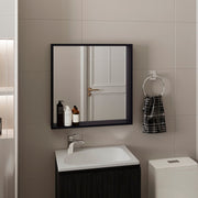 Dakota Medicine Cabinet with Mirror and Storage, Wall-Mounted Mordern Bathroom Organizer