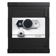 Three-lock safe, measuring 20.4 ″ × 16.5″ × 14.1 ″, suitable for home and office use, large steel digital safe equipped with a digital lock.