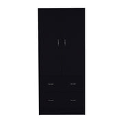 Armoire Edie, Bedroom, Black