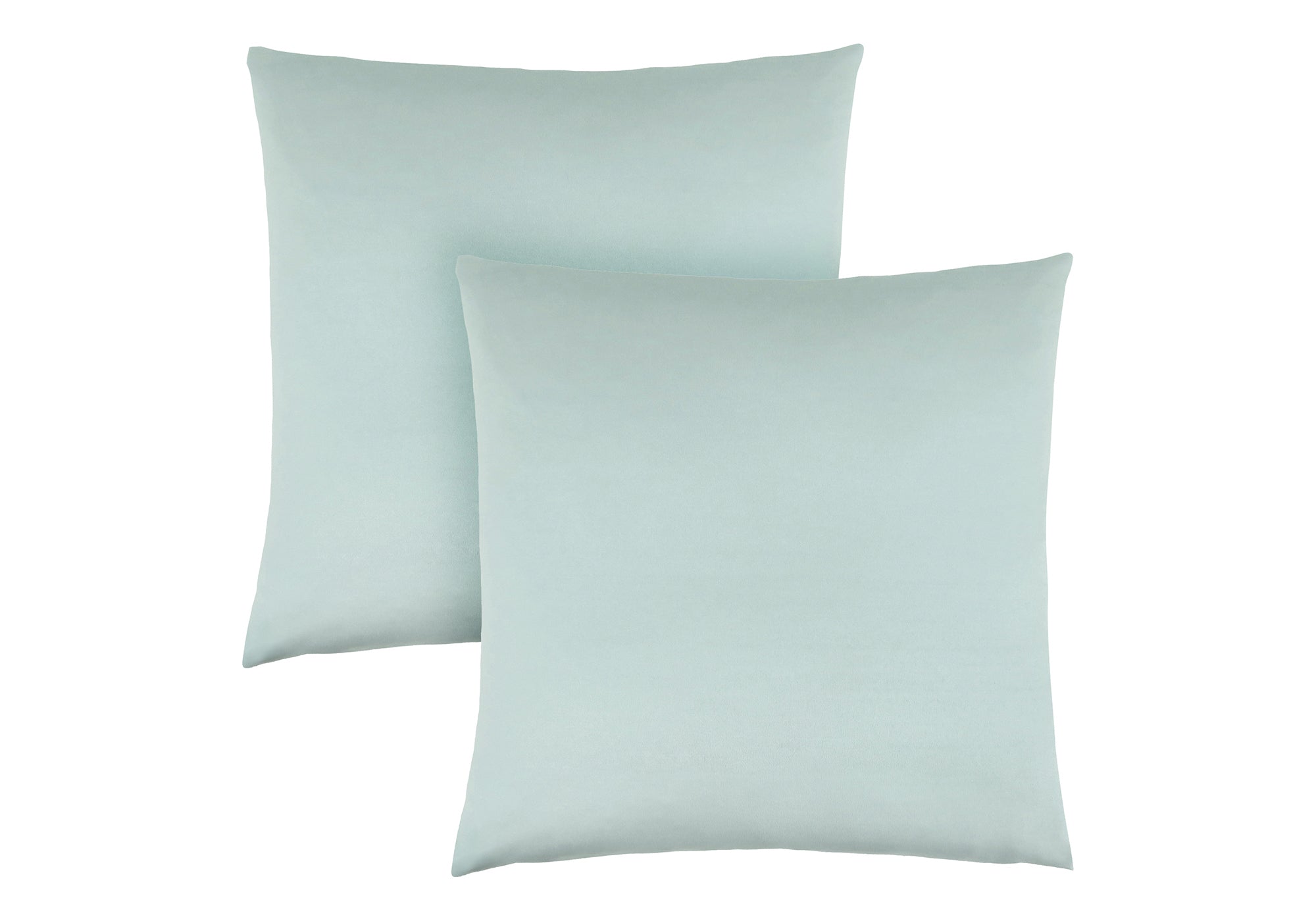 Pillows, Set Of 2, 18 X 18 Square, Insert Included, Decorative Throw, Accent, Sofa, Couch, Bedroom, Mint Green Hypoallergenic Polyester, Modern
