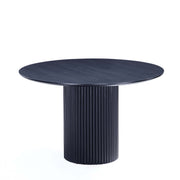 Hathaway 47' Round Dining Table in Black