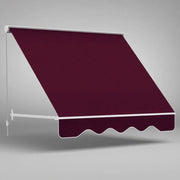 Window Awning Arm Manual Retractable Window Awning Sun Shade Shelter for Patio Balcony Outdoor