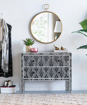 26' x 32' Circle Wall Mirror with Gold Metal Frame, Accent Mirror for Living Room, Entryway, Office