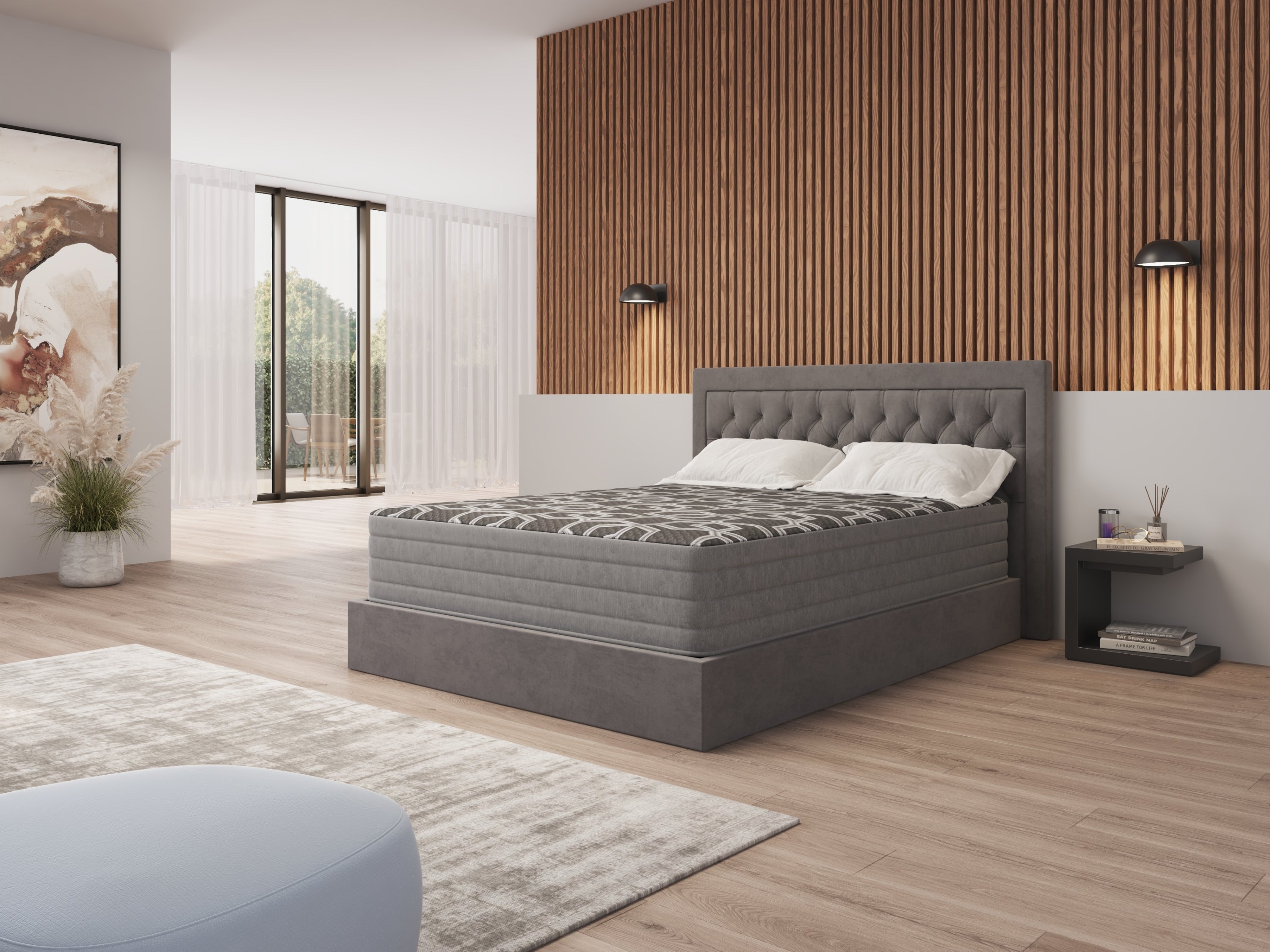 12' Smooth Top Foam, Medium Plush, Full Mattress