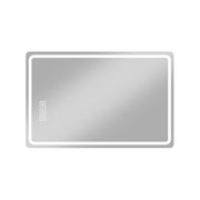 Modern LED Bathroom Mirror with Anti-Fog Lighted Vanity, 3 Colors, Dimmable, Frameless Design