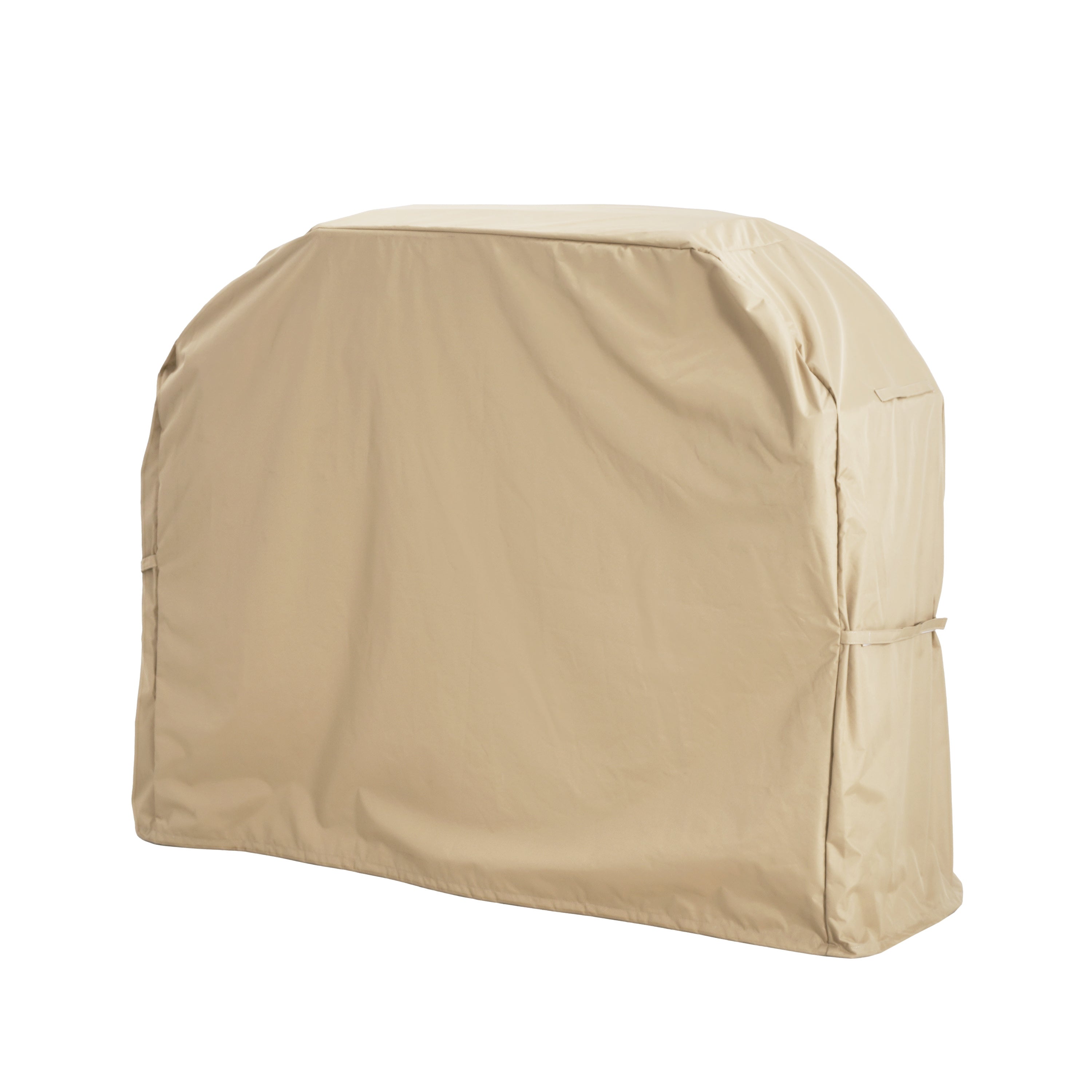 SHIELD Durable BBQ Grill Cover Beige Fabric 58x24x48 Inches