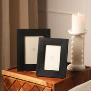 Modern Black Wooden Photo Frame-4X6'