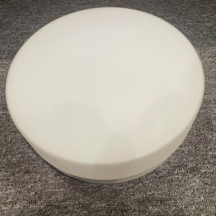 1 PACK LED Flush Mount Ceiling Light Fixture, Modern Kitchen Recessed Ceiling Lamp 24W 12 Inch Closet Round Surface for Bathroom Laundry Bedroom Hallway(White)