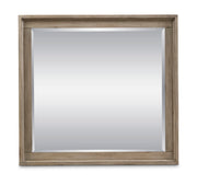 Mirror, No Assembly Required, Orchard Grey Finish