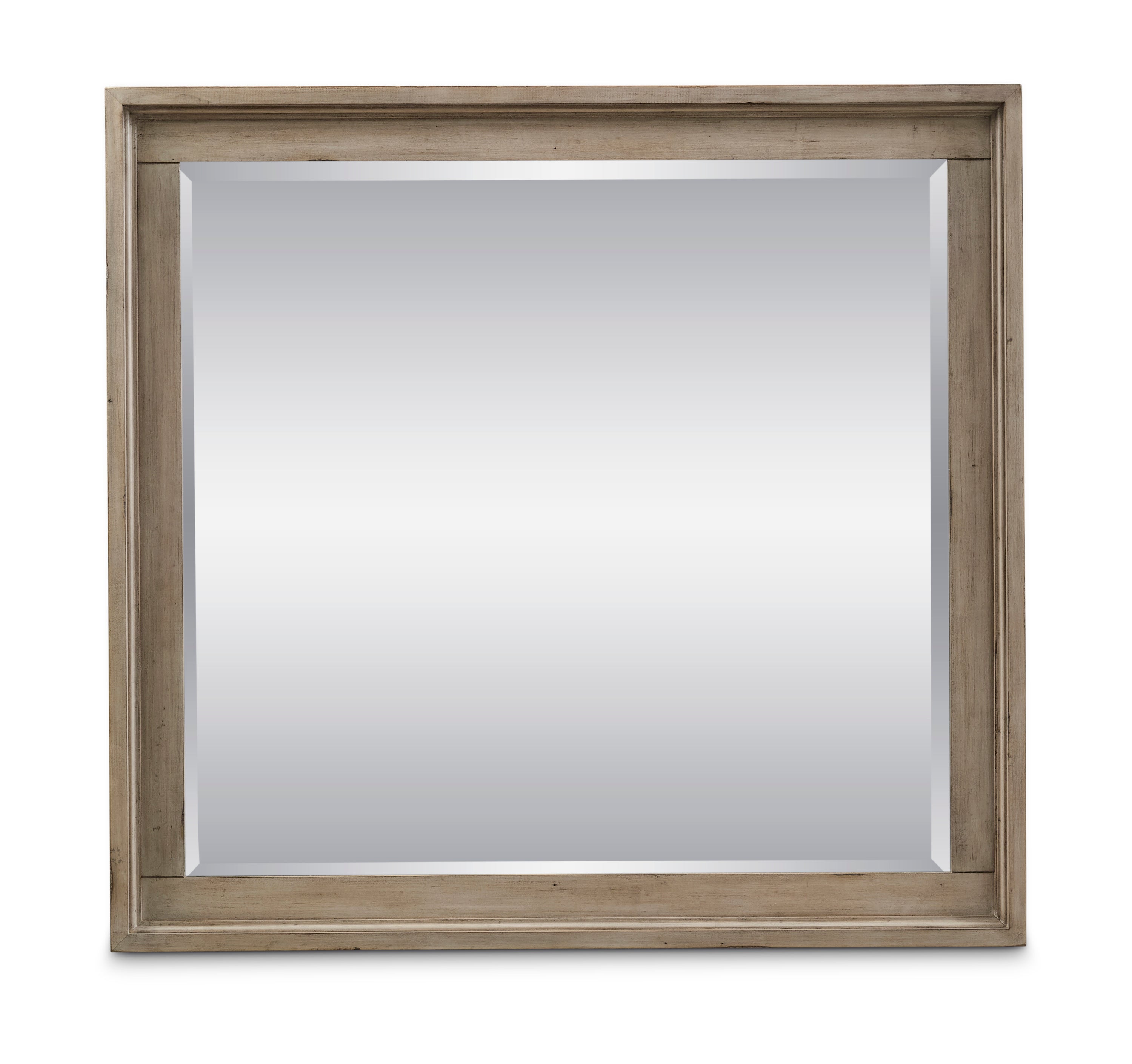 Mirror, No Assembly Required, Orchard Grey Finish