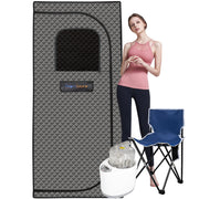 Sojourner Portable Sauna for Home - Steam Sauna Tent, Personal Sauna - Sauna Heater, Tent, Chair, Remote Included for Home Sauna - Enjoy Your Own Personal Spa