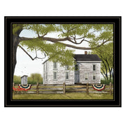 'Sweet Summertime House' by Billy Jacobs, Ready to Hang Framed Print, Black Frame