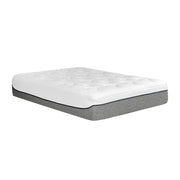 13 in. Plush King Size Gel Memory Foam Mattress, Cooling Technology, Pressure Relief Bed Mattress in a Box, White