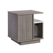 Night Stand, Brown finish