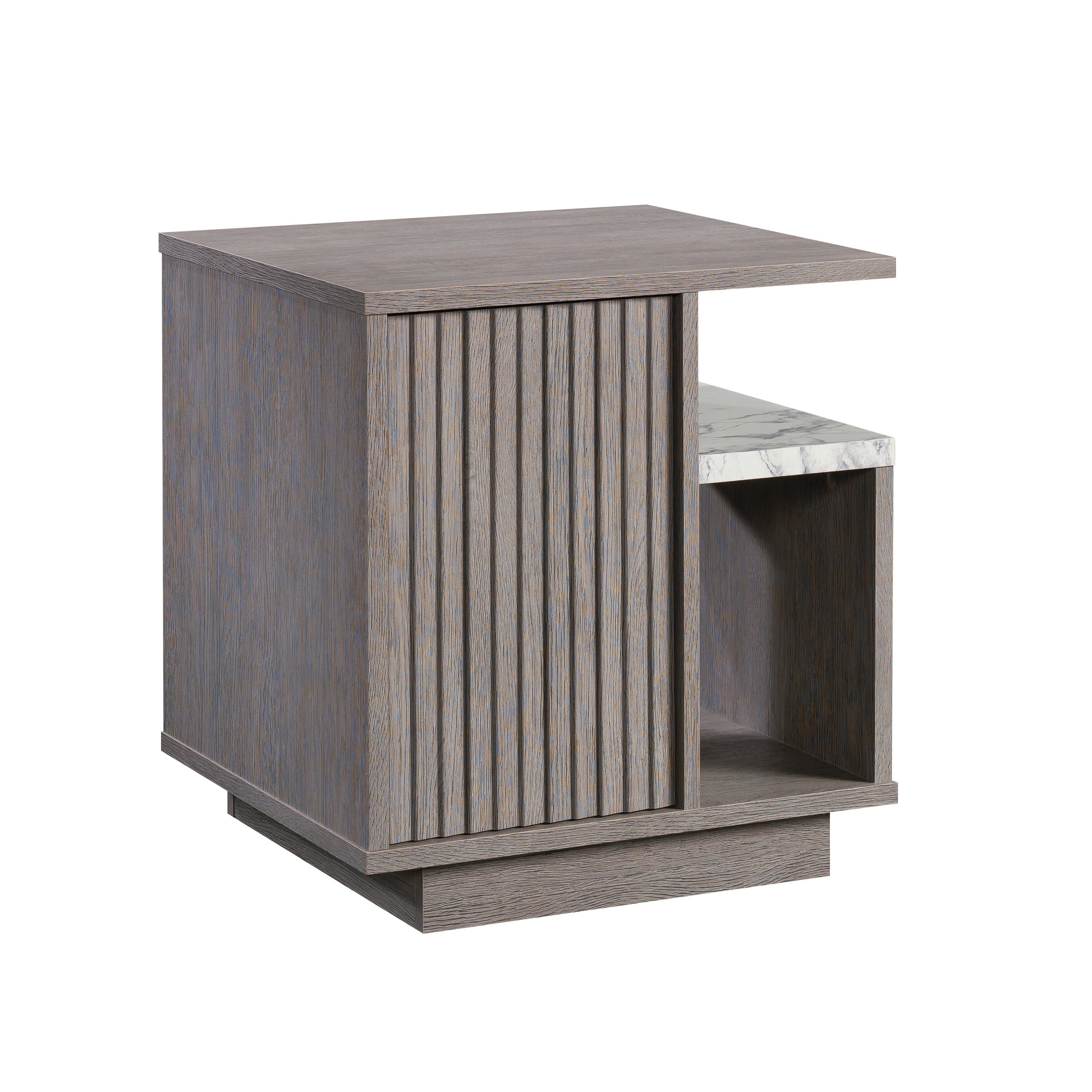 Night Stand, Brown finish