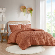 King/Cal King Clip Jacquard Comforter Set
