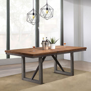 Rivera Natural Walnut Extension Dining Table