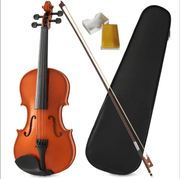 4/4 Full Size Violin for Beginners & Professionals - Durable, Lightweight Design with Rich Stable Sound, Smooth Gloss Finish, Ready to Play, Unique Musical Gift Idea
