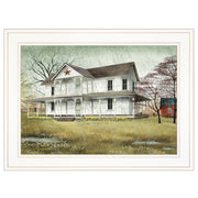 'April Showers' by Billy Jacobs, Ready to Hang Framed Print, White Frame