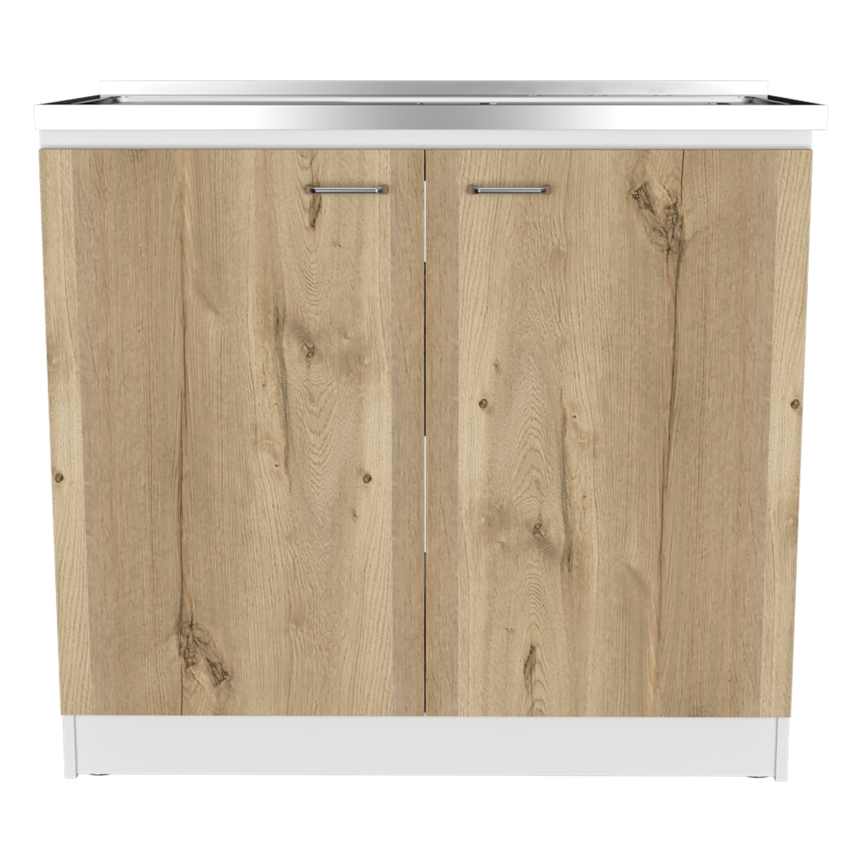 Utility Sink Vernal, Kitchen, White / Light Oak